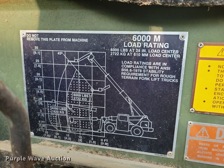 image for item DN3518 1991 Skytrak telehandler