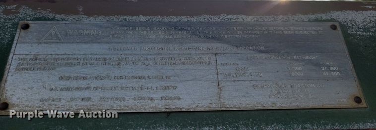 image for item DN3524 1985 Caterpillar 130G MIL motor grader