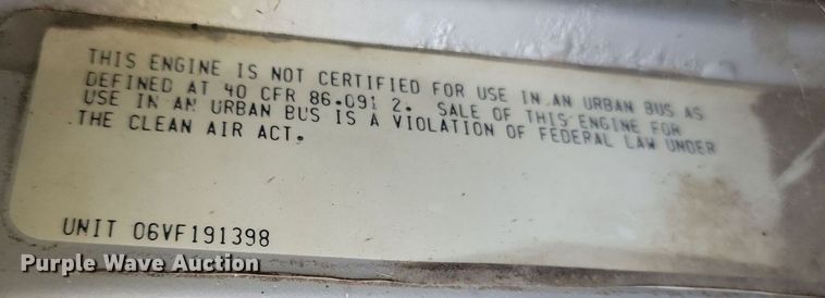 image for item DN3525 1992 Oshkosh HB2518-MP3 snow blower truck