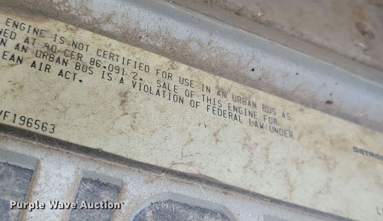 image for item DN3526 1992 Oshkosh HB2518-MP3 snowblower truck