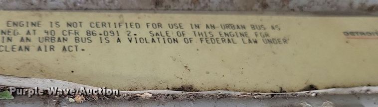 image for item DN3527 1992 Oshkosh HB2518-MP3 snow blower truck