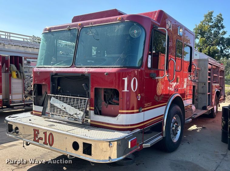 image for item DO7471 2007 Spartan Gladiator Classic pumper fire truck