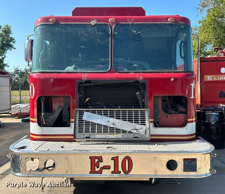 image for item DO7471 2007 Spartan Gladiator Classic pumper fire truck