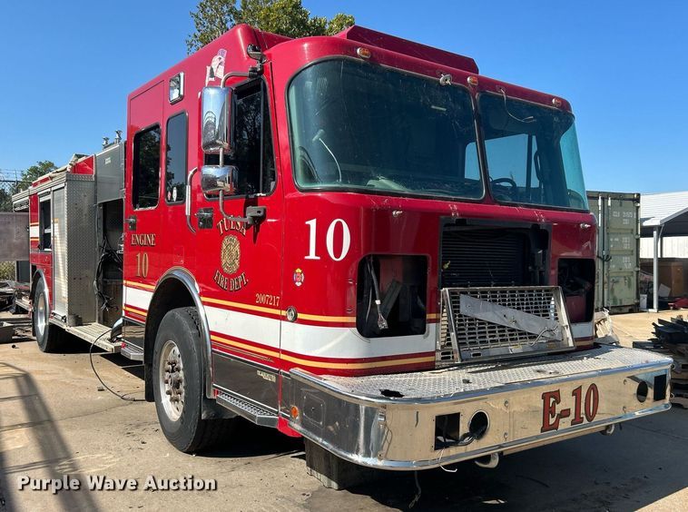 image for item DO7471 2007 Spartan Gladiator Classic pumper fire truck