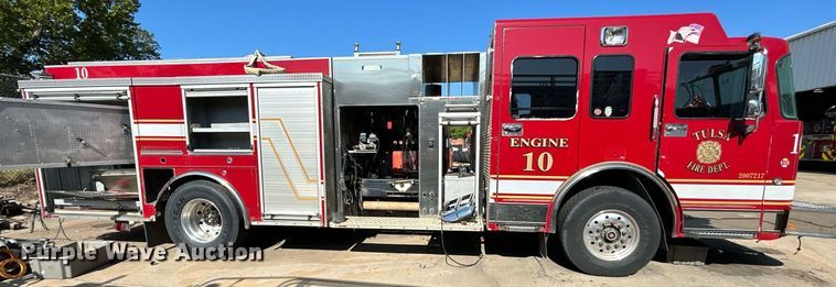 image for item DO7471 2007 Spartan Gladiator Classic pumper fire truck