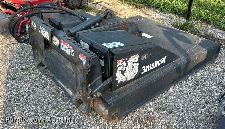 image for item DP8511 2008 Bobcat Brushcat 60HF skid steer rotary mower