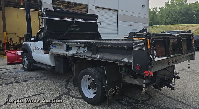 image for item DQ4551 2015 Ford F550 Super Duty XL dump truck