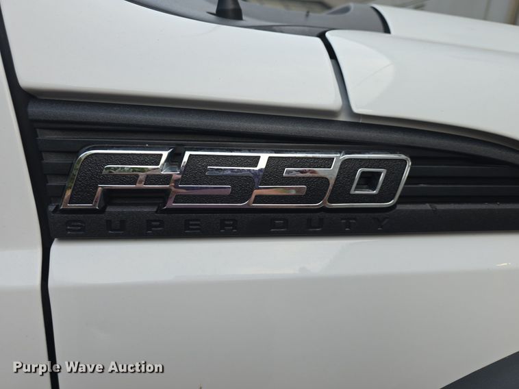 image for item DQ4551 2015 Ford F550 Super Duty XL dump truck