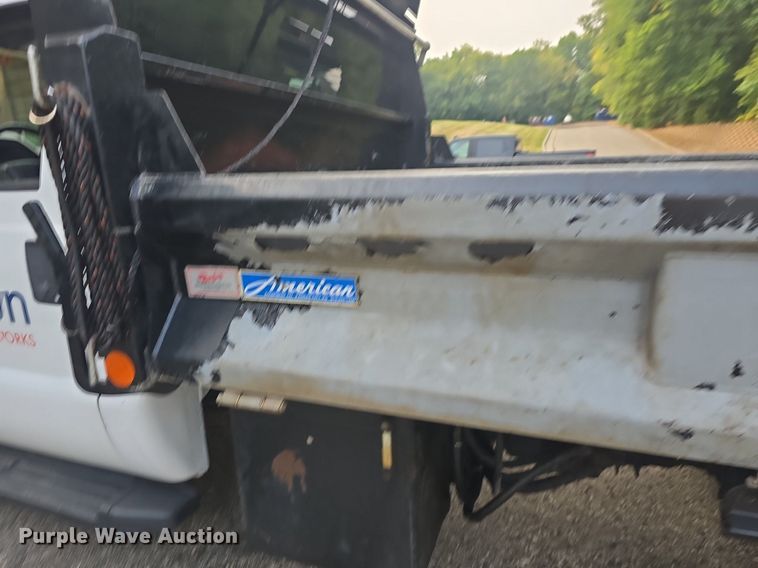 image for item DQ4551 2015 Ford F550 Super Duty XL dump truck