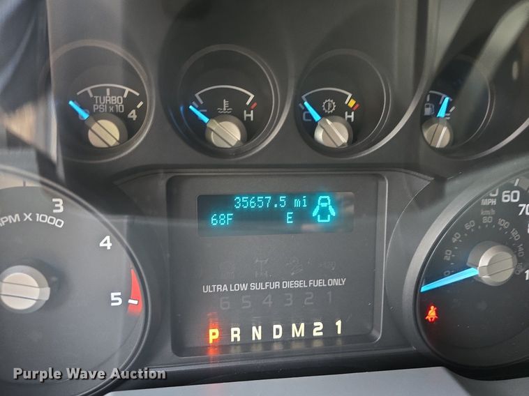 image for item DQ4551 2015 Ford F550 Super Duty XL dump truck