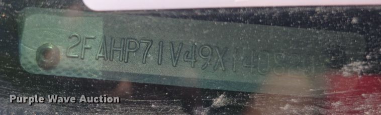 image for item DQ4556 2009 Ford Crown Victoria Police Interceptor 