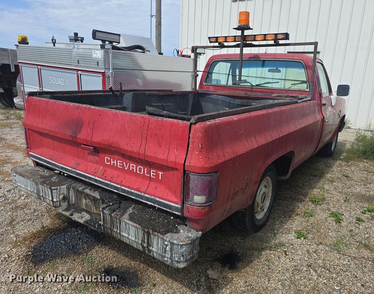 image for item DQ4563 1984 Chevrolet Scottsdale 10 pickup truck