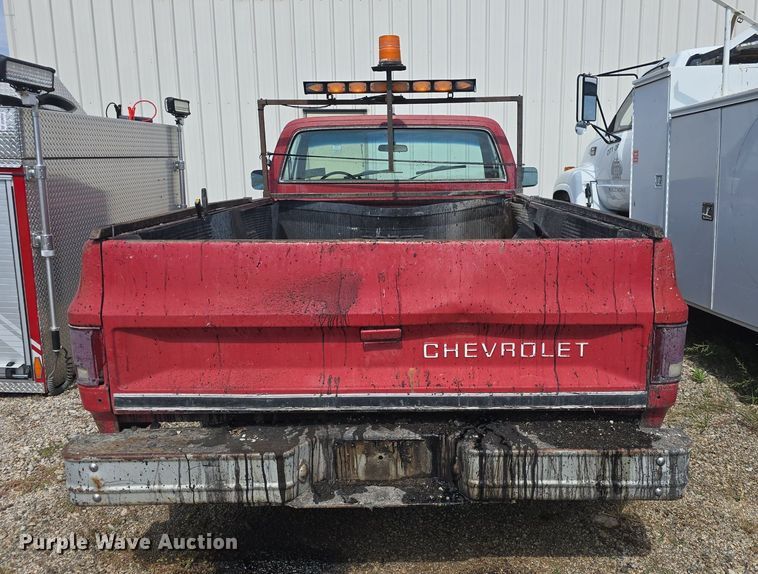 image for item DQ4563 1984 Chevrolet Scottsdale 10 pickup truck