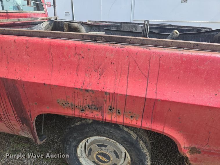 image for item DQ4563 1984 Chevrolet Scottsdale 10 pickup truck