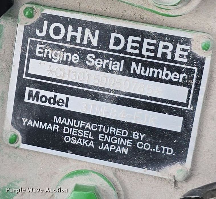 image for item DQ4574 2001 John Deere  790 MFWD tractor