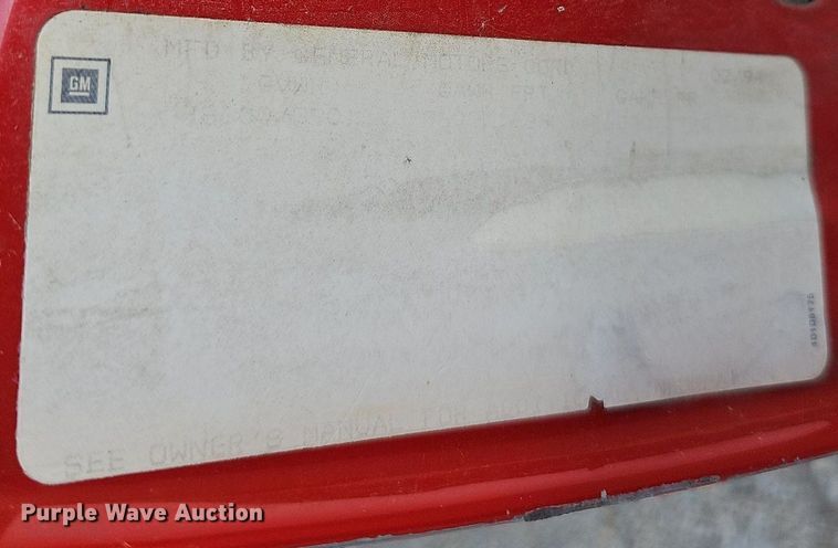 image for item DQ5150 1994 Chevrolet C2500 animal control pickup truck