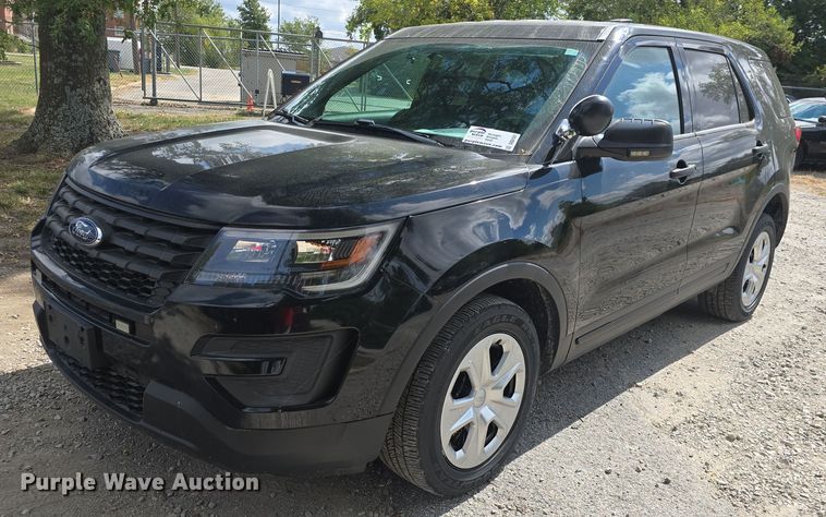 image for item DQ5151 2017 Ford Explorer Police Interceptor SUV