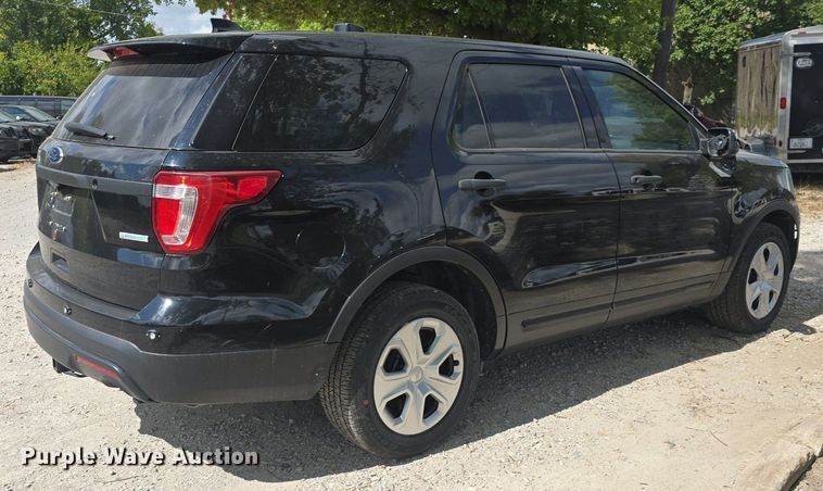 image for item DQ5151 2017 Ford Explorer Police Interceptor SUV