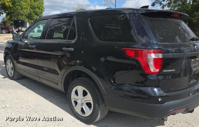 image for item DQ5151 2017 Ford Explorer Police Interceptor SUV