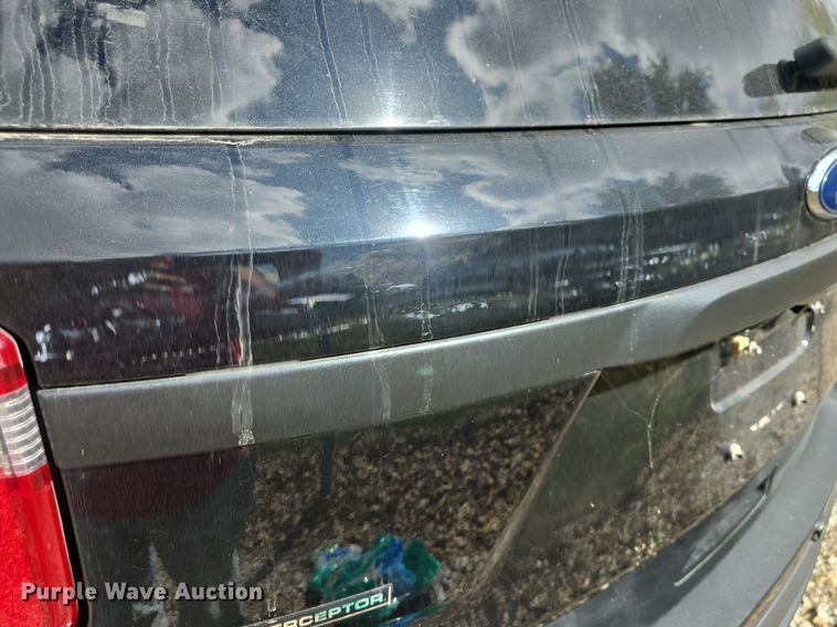 image for item DQ5151 2017 Ford Explorer Police Interceptor SUV