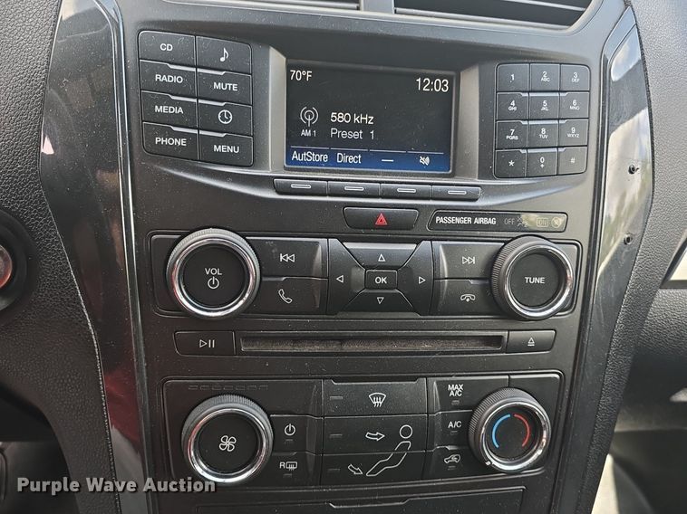 image for item DQ5151 2017 Ford Explorer Police Interceptor SUV