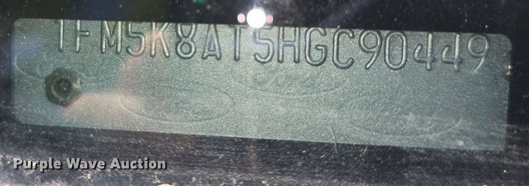 image for item DQ5151 2017 Ford Explorer Police Interceptor SUV