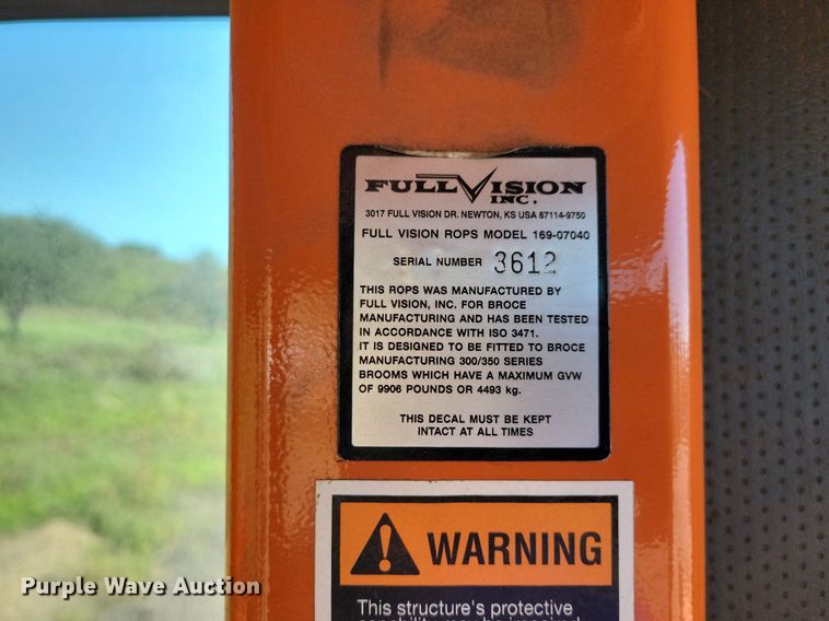 image for item DR4471 2011 Broce  RCT 350 broom