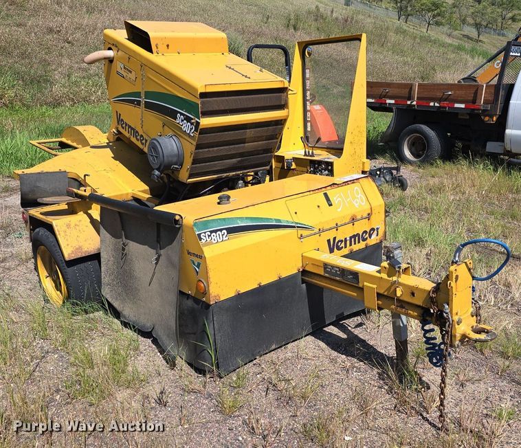 image for item DR4474 2014 Vermeer  SC802 stump grinder