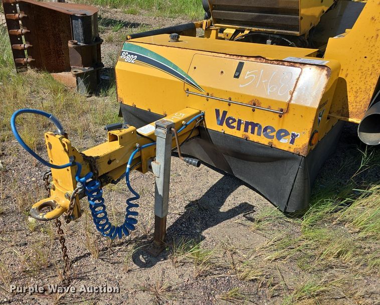 image for item DR4474 2014 Vermeer  SC802 stump grinder