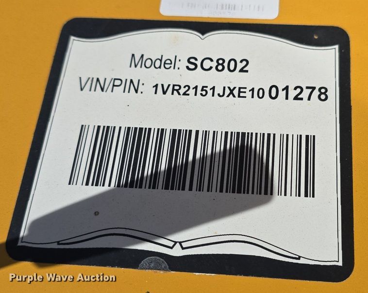 image for item DR4474 2014 Vermeer  SC802 stump grinder