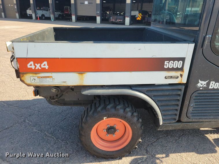 image for item DR4476 2016 Bobcat 5600 utility vehicle