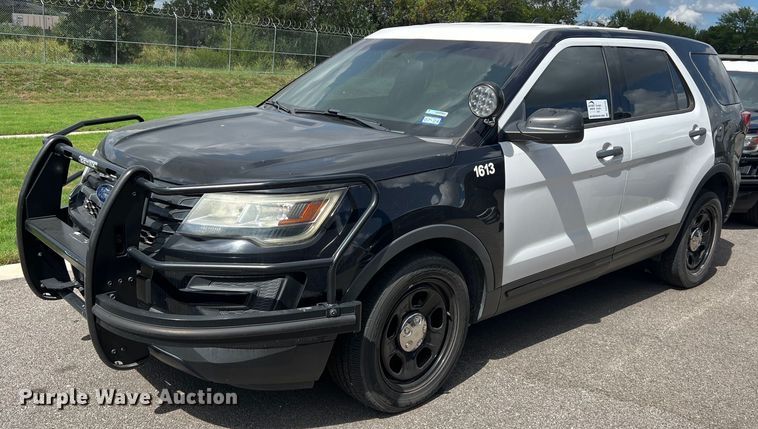 image for item DS3125 2016 Ford Explorer Police Interceptor SUV