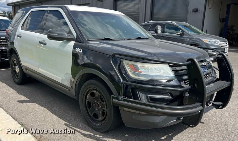image for item DS3125 2016 Ford Explorer Police Interceptor SUV