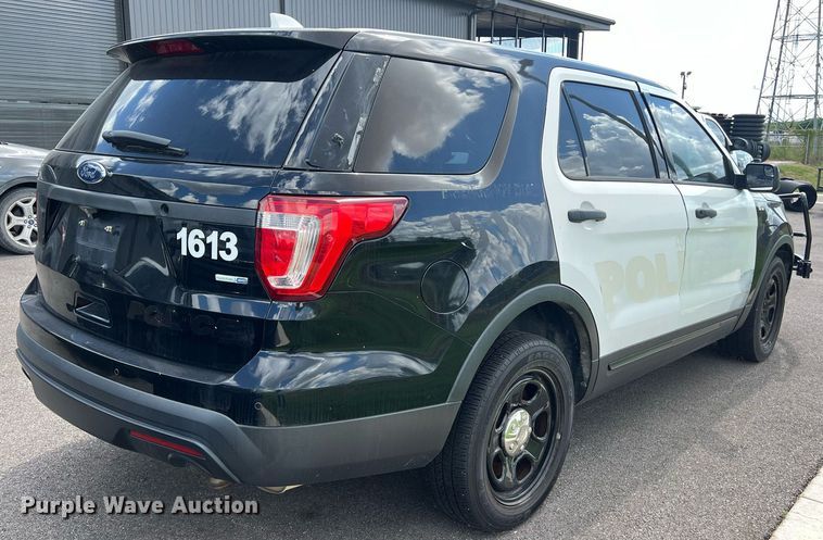 image for item DS3125 2016 Ford Explorer Police Interceptor SUV