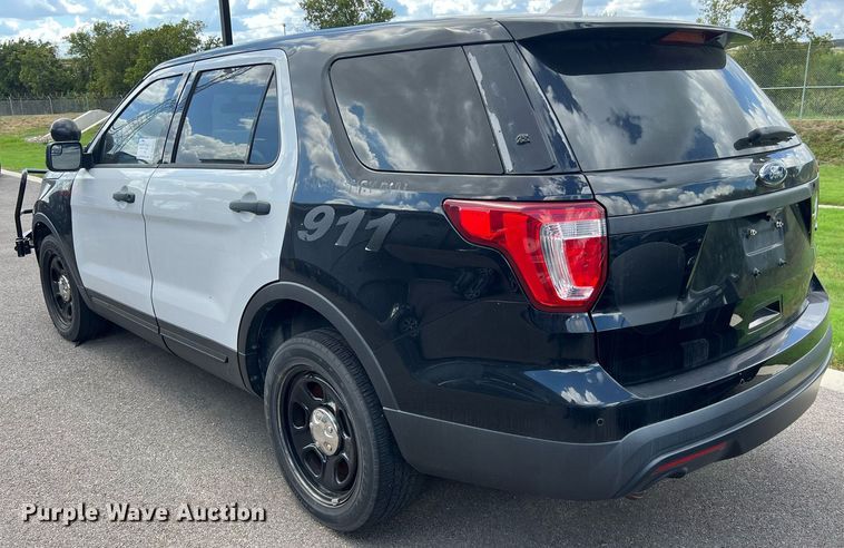 image for item DS3125 2016 Ford Explorer Police Interceptor SUV