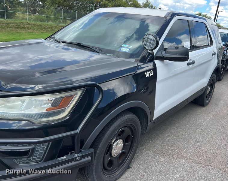 image for item DS3125 2016 Ford Explorer Police Interceptor SUV
