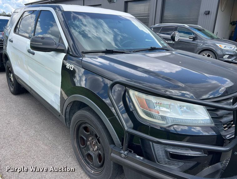 image for item DS3125 2016 Ford Explorer Police Interceptor SUV