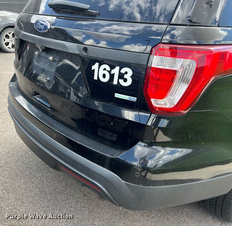 image for item DS3125 2016 Ford Explorer Police Interceptor SUV