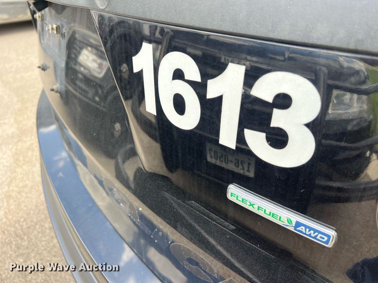 image for item DS3125 2016 Ford Explorer Police Interceptor SUV