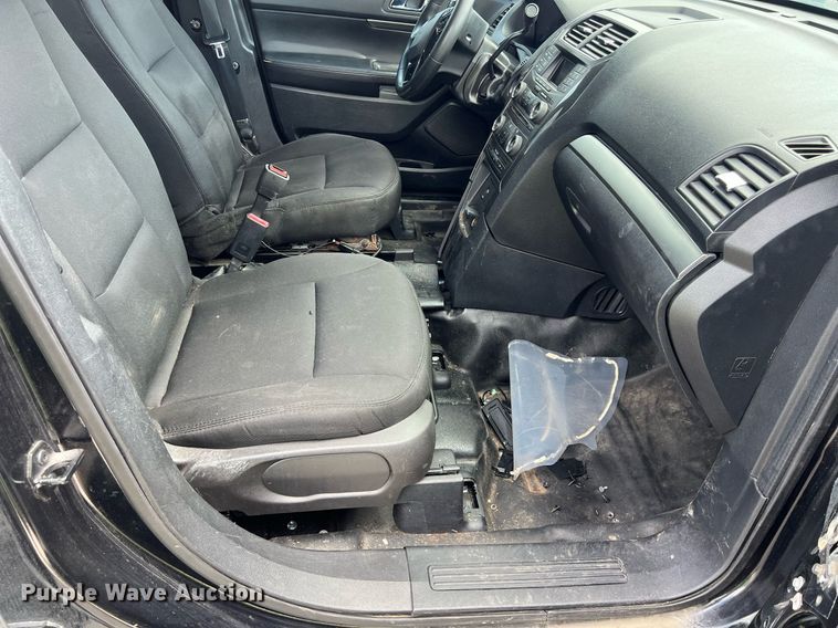 image for item DS3125 2016 Ford Explorer Police Interceptor SUV