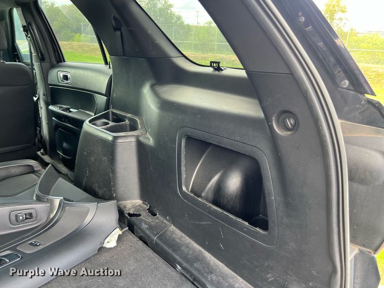 image for item DS3125 2016 Ford Explorer Police Interceptor SUV