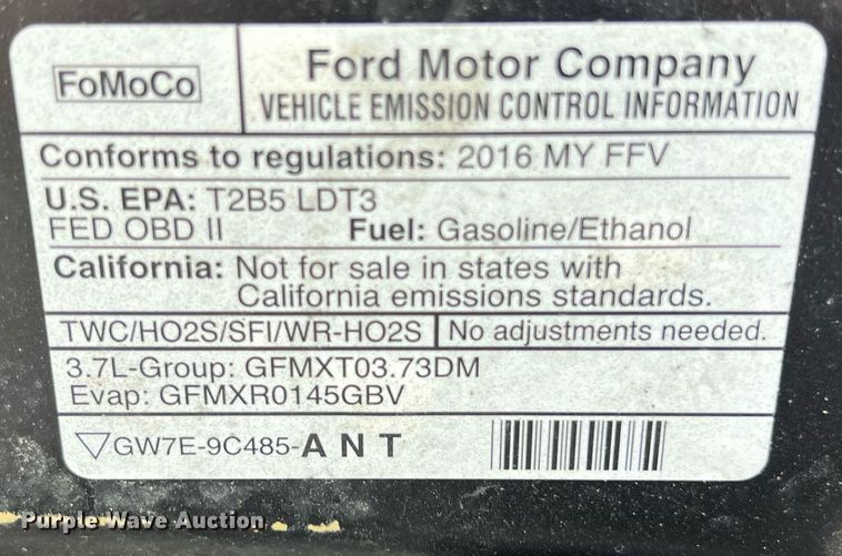 image for item DS3125 2016 Ford Explorer Police Interceptor SUV