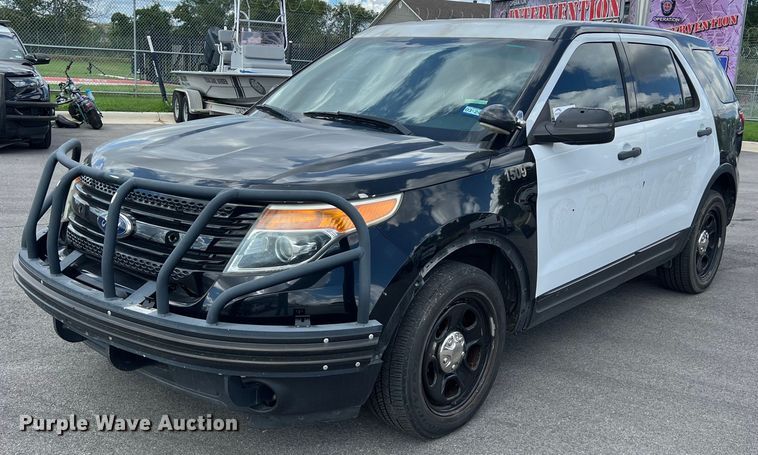 image for item DS3126 2015 Ford Explorer Police Interceptor SUV