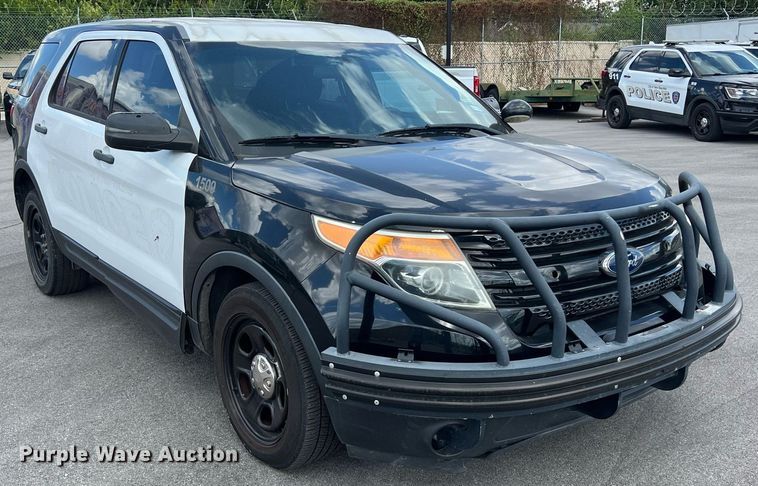 image for item DS3126 2015 Ford Explorer Police Interceptor SUV