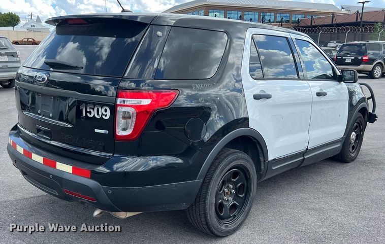 image for item DS3126 2015 Ford Explorer Police Interceptor SUV