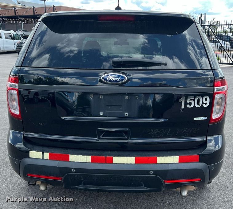 image for item DS3126 2015 Ford Explorer Police Interceptor SUV