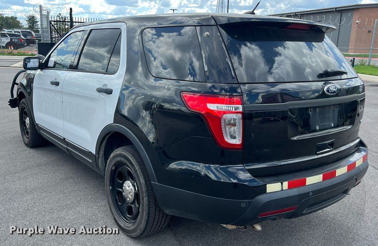 image for item DS3126 2015 Ford Explorer Police Interceptor SUV