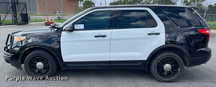 image for item DS3126 2015 Ford Explorer Police Interceptor SUV