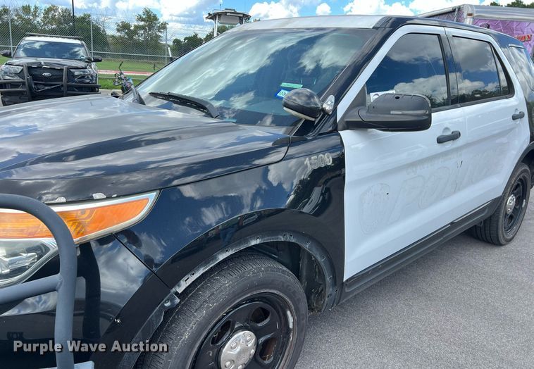 image for item DS3126 2015 Ford Explorer Police Interceptor SUV