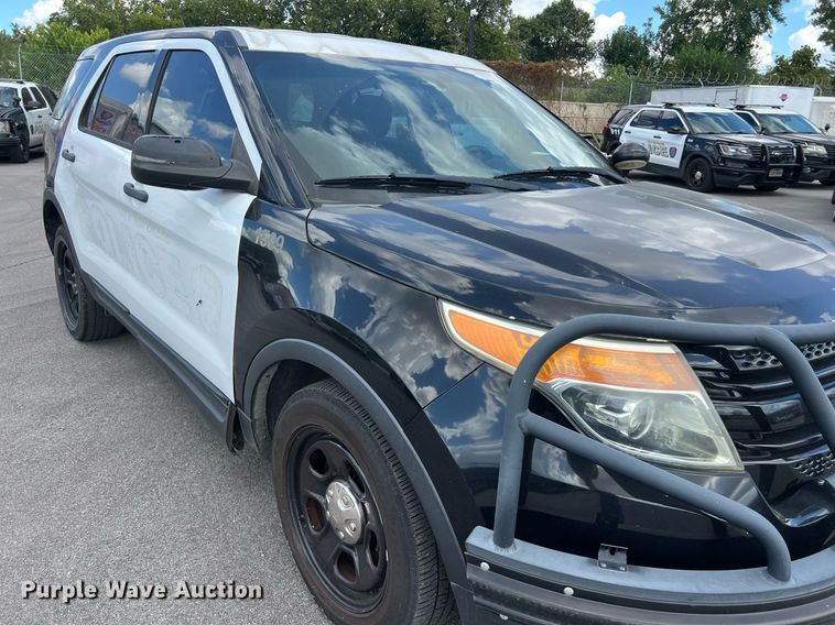 image for item DS3126 2015 Ford Explorer Police Interceptor SUV